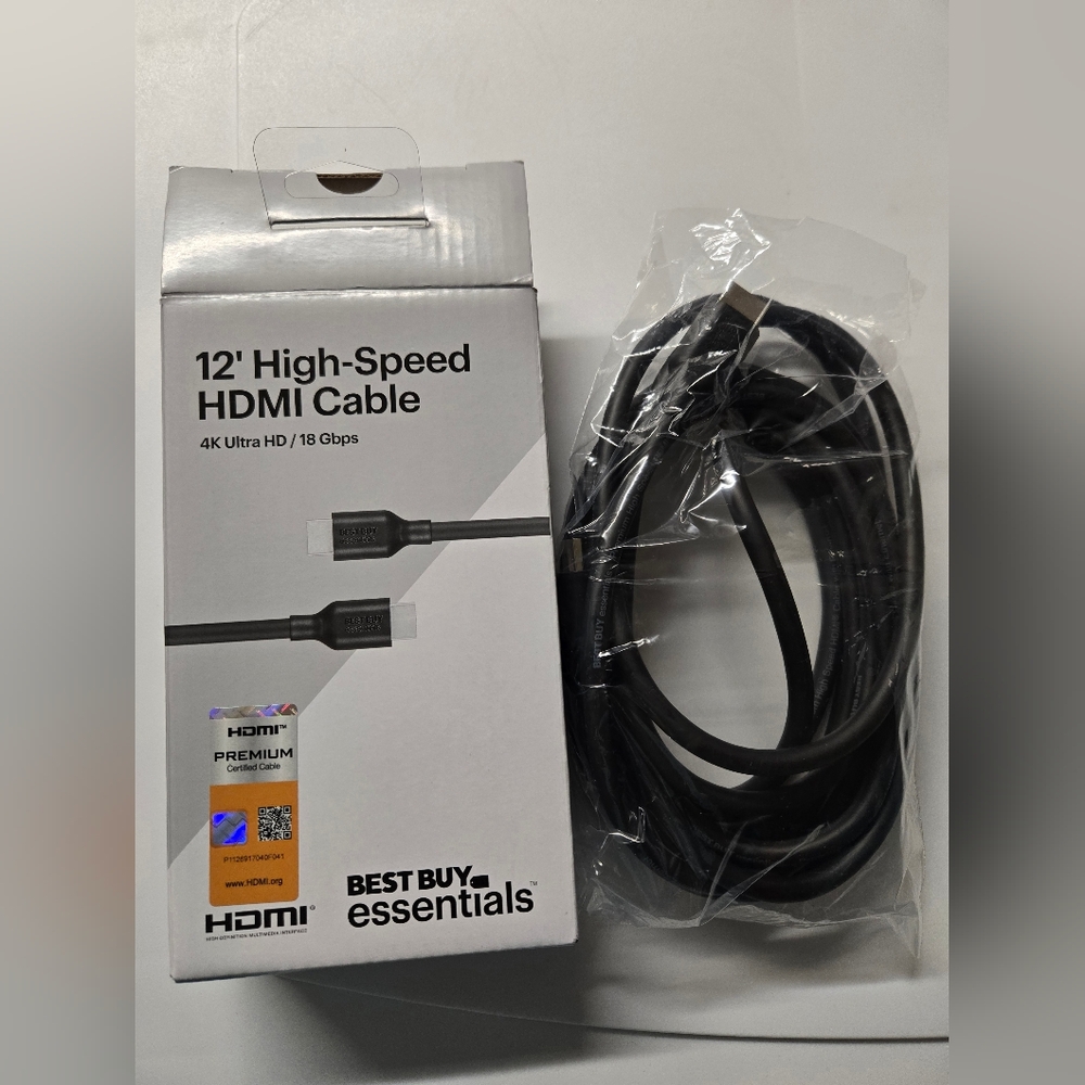 Best Buy Essentials 12' High-Speed HDMI Cable